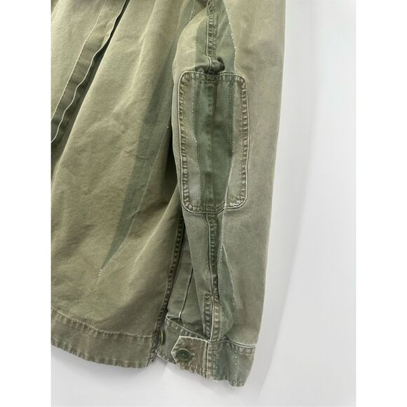 J Crew size S green military style jacket - Picture 15 of 16